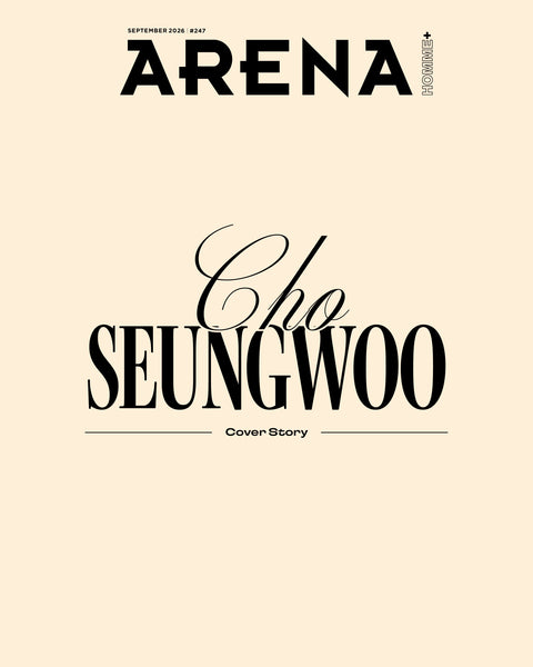ARENA HOMME+ - [2026, September] - Cover : CHO SEUNG WOO - Baro7 Best Kpop Store