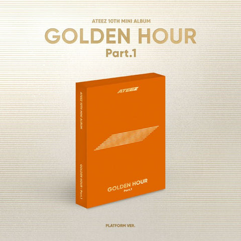 ATEEZ - 10TH MINI ALBUM [GOLDEN HOUR : Part.1] PLATFORM Ver. - KPOPHERO