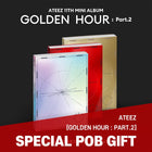 ATEEZ - 11th Mini Album [GOLDEN HOUR : Part.2] Standard Ver. / GIFT - Baro7 Best Kpop Store