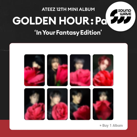 ATEEZ - [GOLDEN HOUR : Part.3 'In Your Fantasy Edition' (Limited)] / GIFT - Baro7 Best Kpop Store