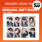 ATEEZ - [GOLDEN HOUR : Part.3] POCAALBUM Ver. / GIFT - Baro7 Best Kpop Store