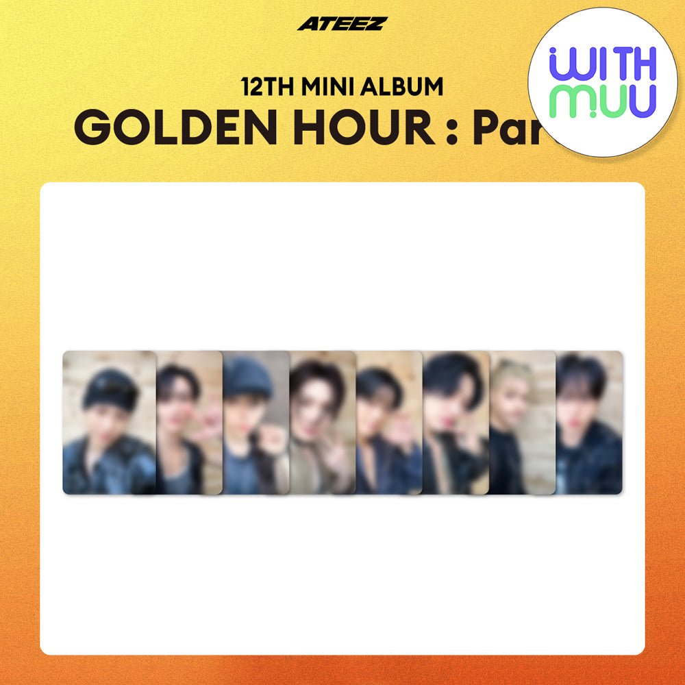 ATEEZ - [GOLDEN HOUR : Part.3] POCAALBUM Ver. / GIFT - Baro7 Best