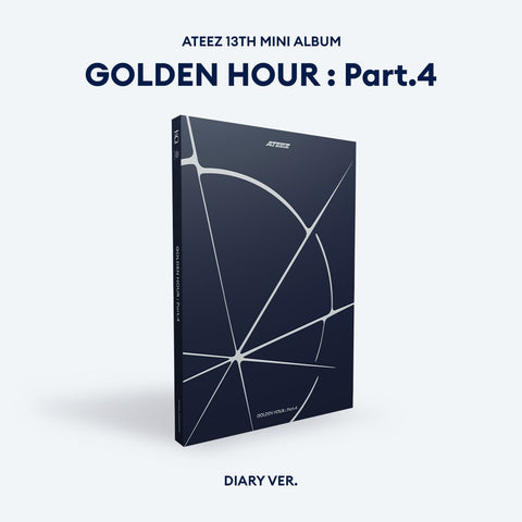 ATEEZ - [GOLDEN HOUR : Part.4] DIARY Ver. / GIFT - Baro7 Best Kpop Store