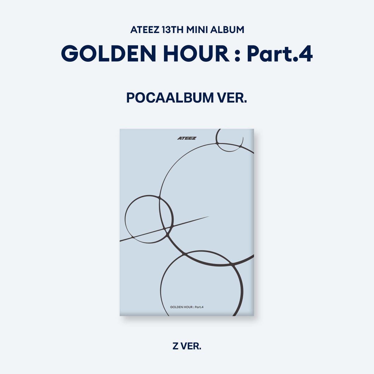 ATEEZ - [GOLDEN HOUR : Part.4] POCAALBUM Ver. (Z Ver.) – Baro7