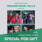 ATEEZ - [GOLDEN HOUR : Part.5] DIGIPACK UNIT Ver. / GIFT - Baro7 Best Kpop Store