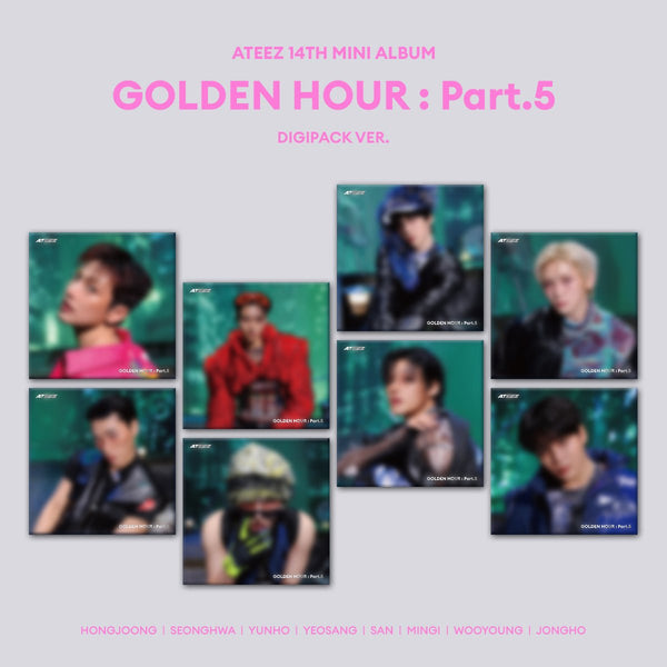 ATEEZ GOLDEN HOUR Part5 BAD DIGIPACK デジパ ATEEZ - [GOLDEN HOUR : Part.5] DIGIPACK Ver. - Baro7 Best Kpop Store