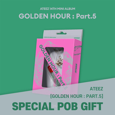 ATEEZ - [GOLDEN HOUR : Part.5] KEY CHAIN Ver. / GIFT - Baro7 Best Kpop Store