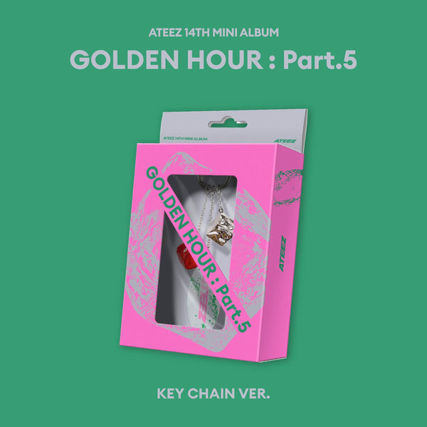 ATEEZ - [GOLDEN HOUR : Part.5] KEY CHAIN Ver. - Baro7 Best Kpop Store