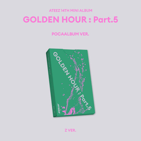 ATEEZ - [GOLDEN HOUR : Part.5] POCAALBUM (Z Ver.) - Baro7 Best Kpop Store