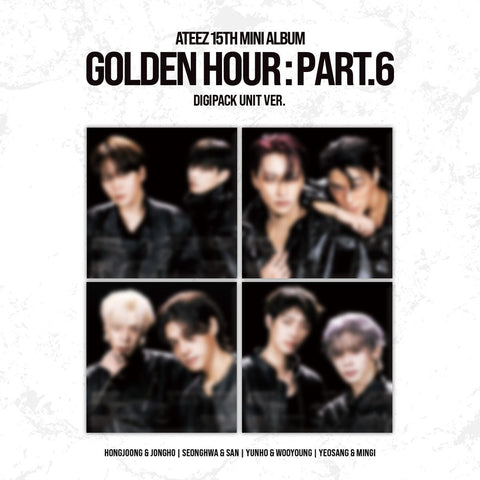 ATEEZ - [GOLDEN HOUR : Part.6] DIGIPACK UNIT Ver. - Baro7 Best Kpop Store