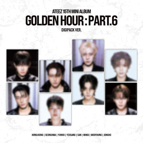 ATEEZ - [GOLDEN HOUR : Part.6] DIGIPACK Ver. - Baro7 Best Kpop Store