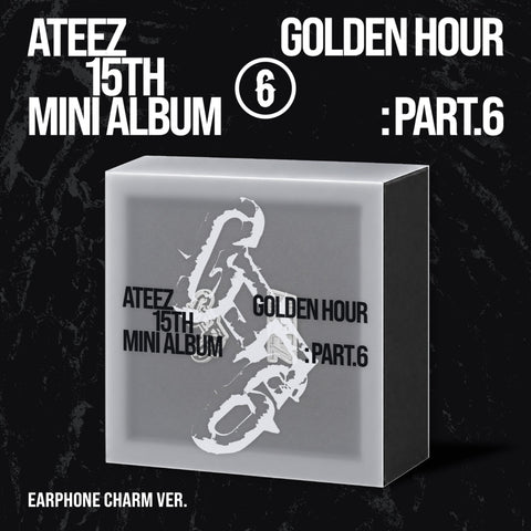 ATEEZ - [GOLDEN HOUR : Part.6] EARPHONE CHARM Ver. - Baro7 Best Kpop Store