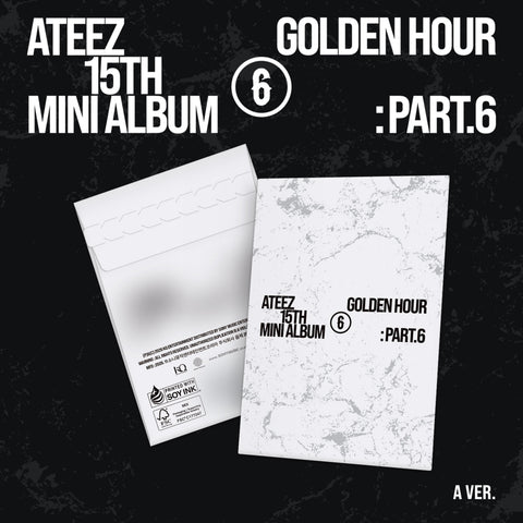 ATEEZ - [GOLDEN HOUR : Part.6] POCAALBUM (A Ver.) - Baro7 Best Kpop Store