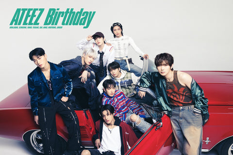 ATEEZ - JAPAN 4th Single Album [Birthday] FLASH LIMITED Ver. - Barowave Best Kpop Store