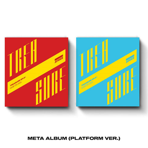 ATEEZ - META ALBUM [TREASURE EP.3 : ONE TO ALL] PLATFORM Ver. - Baro7 Best Kpop Store