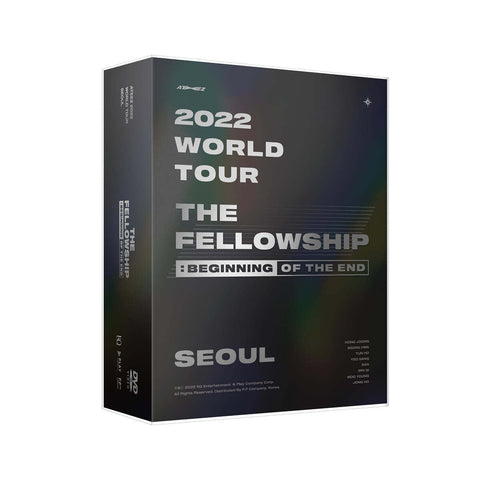 ATEEZ - THE FELLOWSHIP : BEGINNING OF THE END SEOUL - [DVD / BLU - RAY] - Baro7 Best Kpop Store