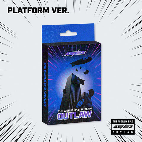 ATEEZ - [THE WORLD EP.2 : OUTLAW] PLATFORM Ver. - Baro7 Best Kpop Store