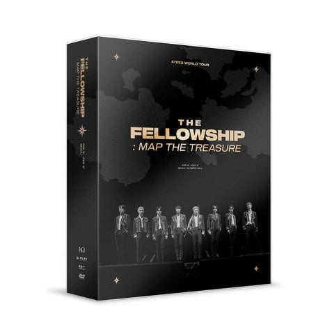 ATEEZ - WORLD TOUR THE FELLOWSHIP : MAP THE TREASURE SEOUL DVD - Baro7 Best Kpop Store