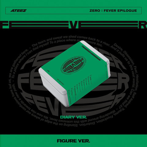 ATEEZ - [ZERO : FEVER EPILOGUE] DIARY Ver. (FIGURE Ver.) / GIFT - Baro7 Best Kpop Store