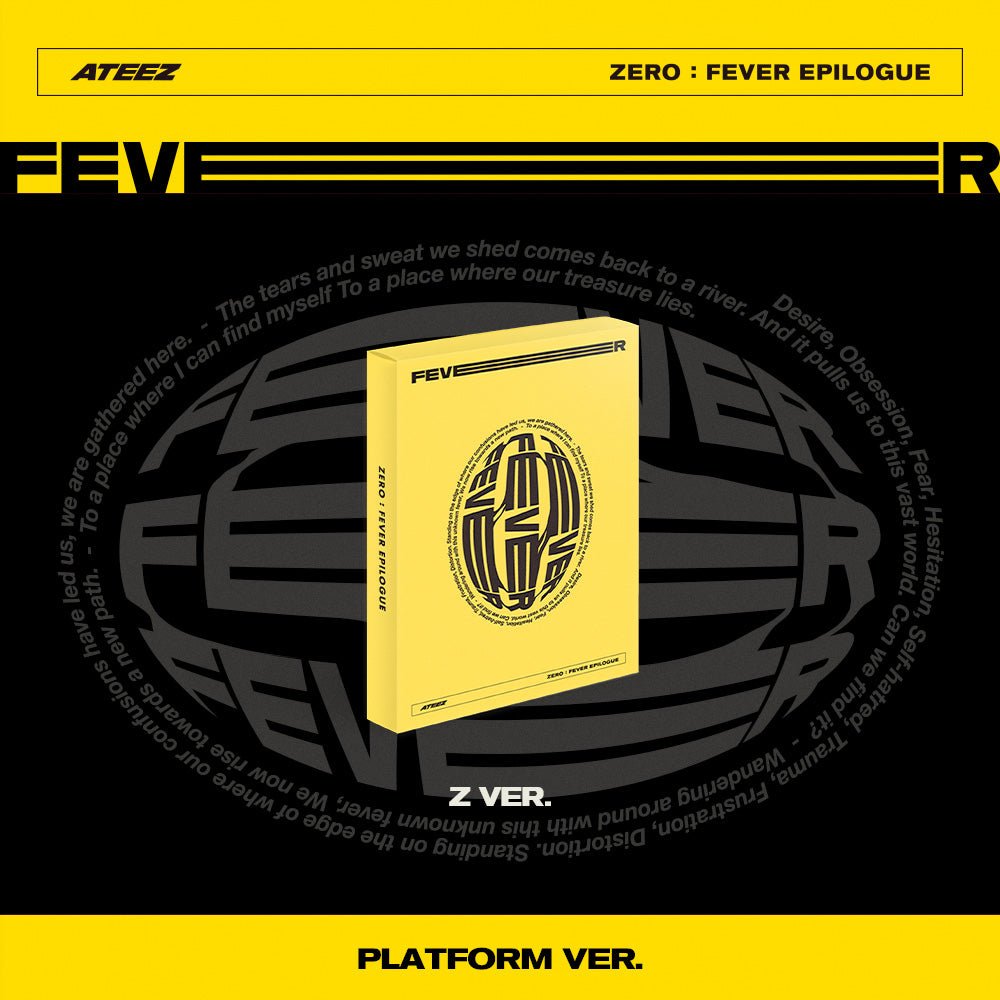 ATEEZ - [ZERO : FEVER EPILOGUE] PLATFORM Ver. / GIFT - Baro7 Best