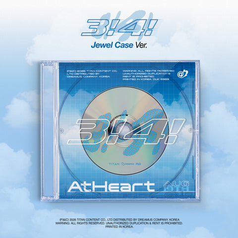 AtHeart - Single Album [3!4!] Jewel Case Ver. - Baro7 Best Kpop Store