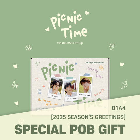 B1A4 - 2025 SEASON'S GREETINGS [Picnic Time] / GIFT - Baro7 Best Kpop Store