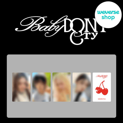 Baby DONT Cry - Debut Single [F Girl] PHOTOBOOK / GIFT - Baro7 Best Kpop Store