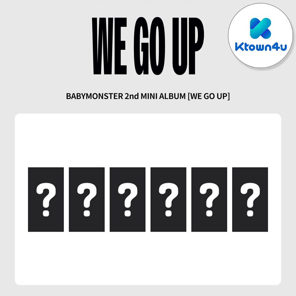 BABYMONSTER - 2nd Mini Album [WE GO UP] PATTERN Ver. AHYEON / GIFT