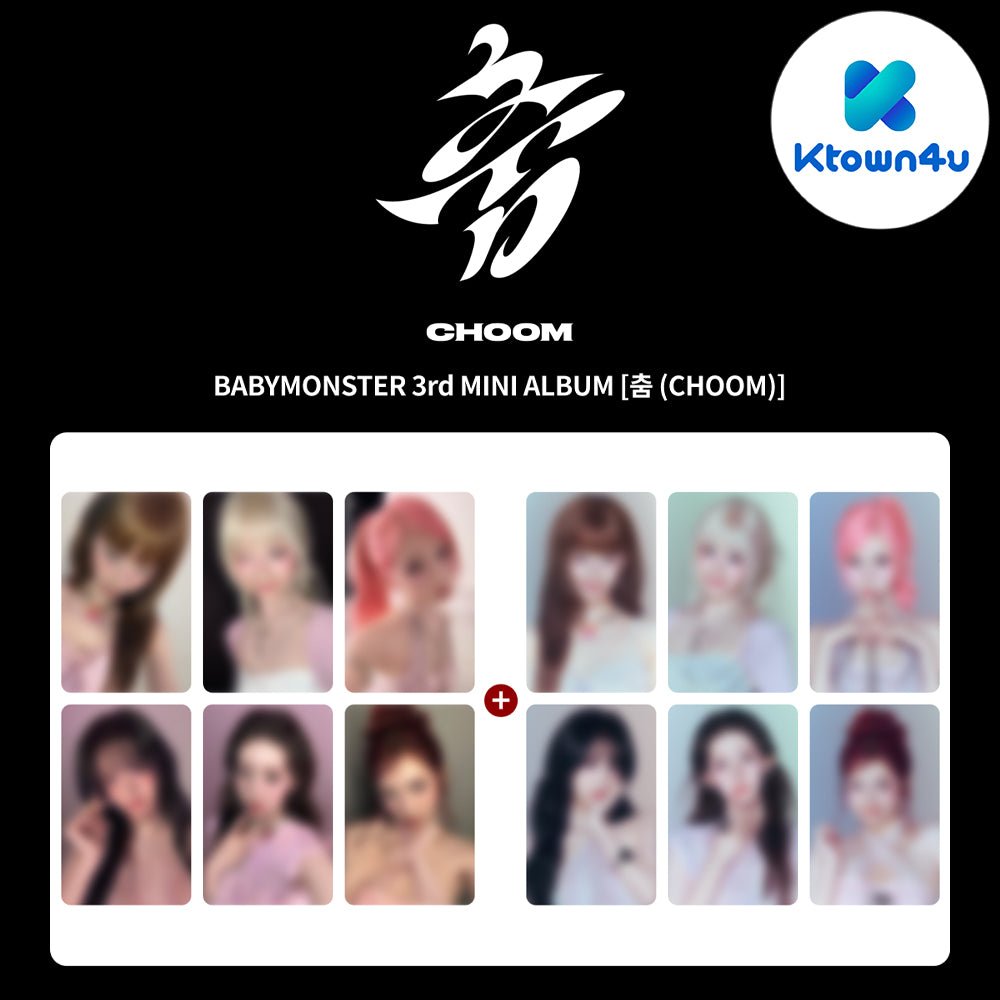 SET] BABYMONSTER - 3rd Mini Album [춤 (CHOOM)] Jewel Ver. / GIFT