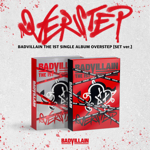 BADVILLAIN - 1ST SINGLE ALBUM [OVERSTEP] - KPOPHERO