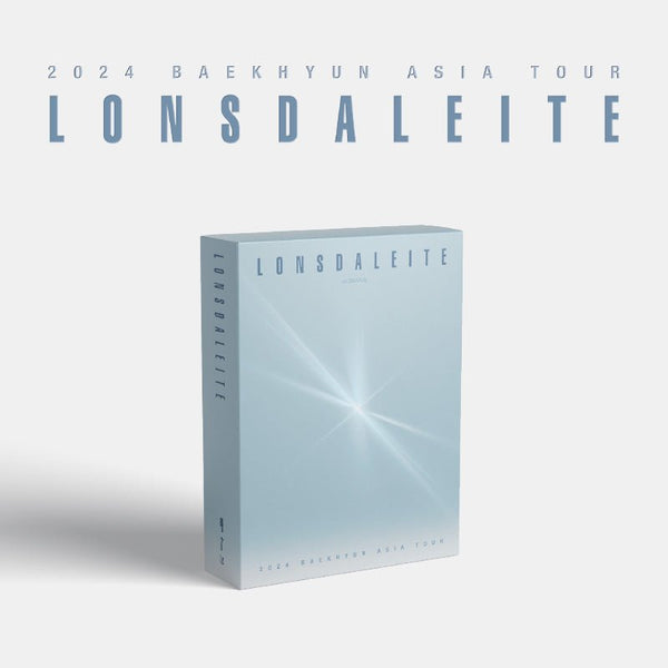 【未開封】ベッキョン Lonsdaleite DVD Blu-ray BAEKHYUN - 2024 BAEKHYUN ASIA TOUR [Lonsdaleite] in SEOUL BLU-RAY