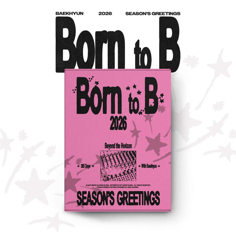 BAEKHYUN - 2026 SEASON'S GREETINGS [Born to B] - Baro7 Best Kpop Store