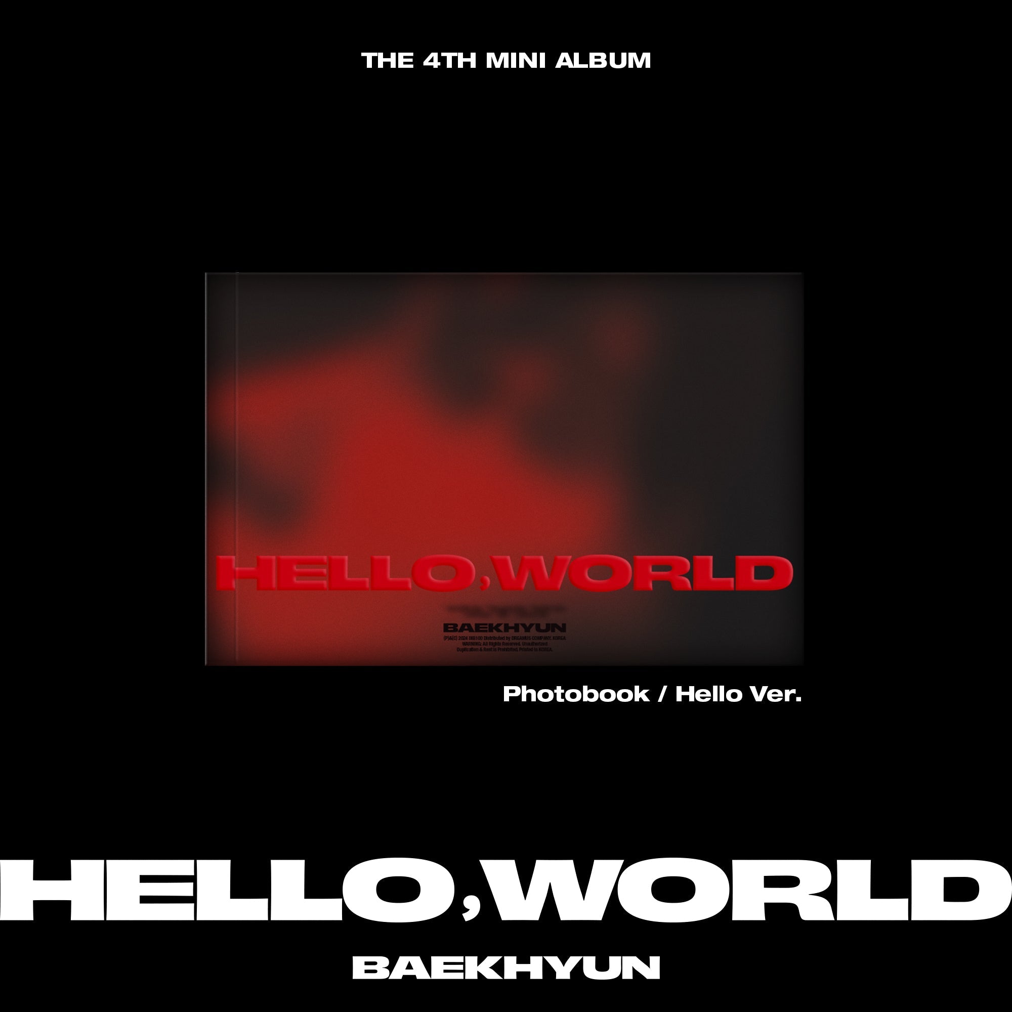 BAEKHYUN - 4th Mini Album [Hello, World] Photobook Ver. - Baro7