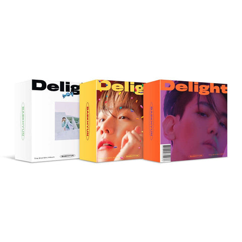 BAEKHYUN - Delight [2nd MINI ALBUM] KiT - Baro7 Best Kpop Store