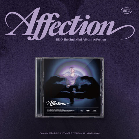 BE'O - THE 2ND MINI ALBUM [Affection] JEWEL CASE Ver. - KPOPHERO