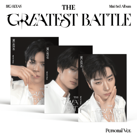 Big Ocean - 3rd Mini Album [The Greatest Battle] Personal Ver. - Baro7 Best Kpop Store
