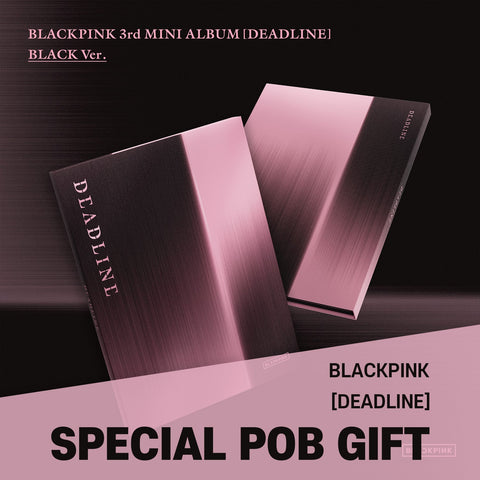 BLACKPINK - 3rd Mini Album [DEADLINE] BLACK Ver. / GIFT - Baro7 Best Kpop Store