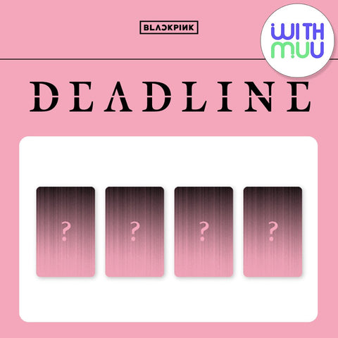 BLACKPINK - 3rd Mini Album [DEADLINE] GRAY Ver. / GIFT - Baro7 Best Kpop Store