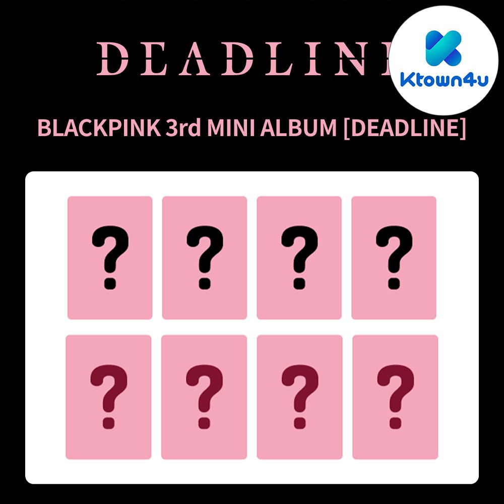 SET] BLACKPINK - 3rd Mini Album [DEADLINE] - Baro7 Best Kpop Store