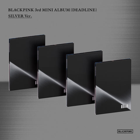 BLACKPINK - 3rd Mini Album [DEADLINE] SILVER Ver. LISA / GIFT - Baro7 Best Kpop Store
