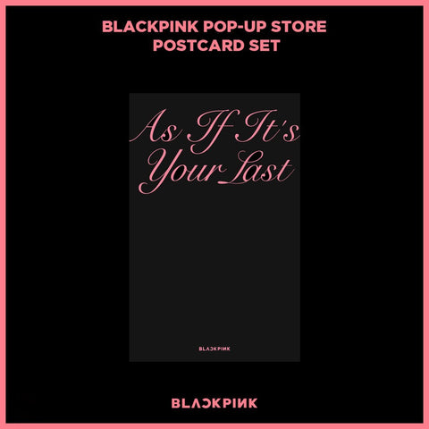 BLACKPINK - POP - UP STORE POSTCARD SET - Baro7 Best Kpop Store