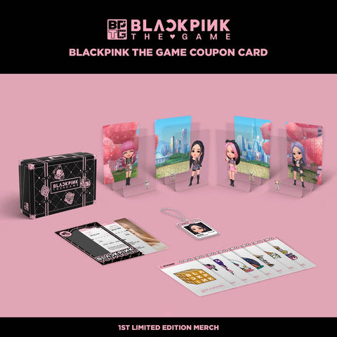 BLACKPINK - THE GAME COUPON CARD - Baro7 Best Kpop Store