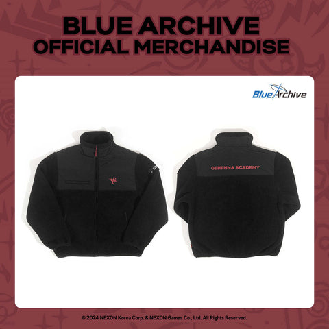 BLUE ARCHIVE 3rd ANNIVERSARY OFFICIAL MD - GEHENNA ACADEMY ZIP - UP - Baro7 Best Kpop Store