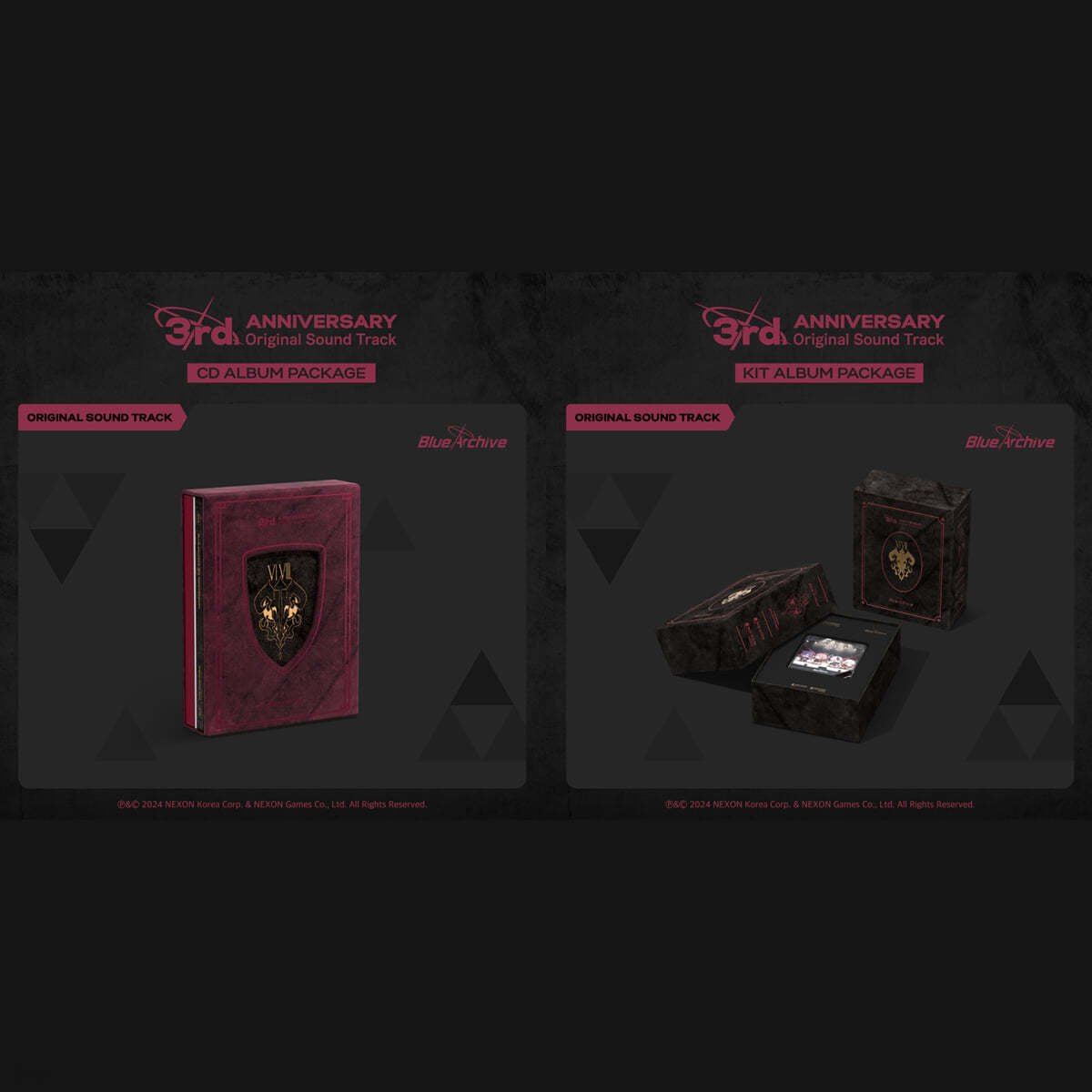 BLUE ARCHIVE 3RD ANNIVERSARY OST - CD + KIT ALBUM PACKAGE - Baro7 Best ...