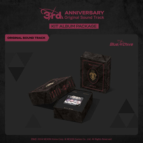 BLUE ARCHIVE 3RD ANNIVERSARY OST - KIT ALBUM PACKAGE - Baro7 Best Kpop Store