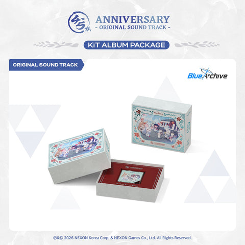 BLUE ARCHIVE 4.5th ANNIVERASARY OST - KIT ALBUM PACKAGE - Baro7 Best Kpop Store