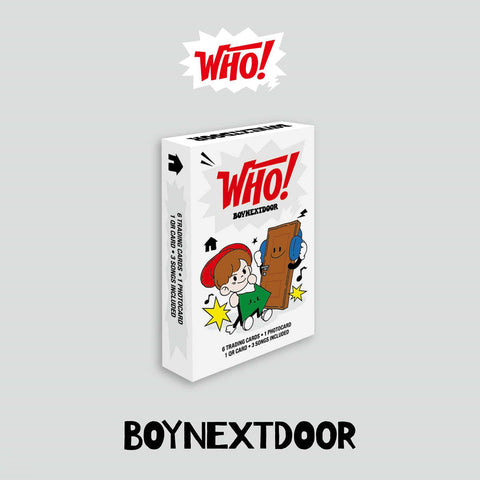 BOYNEXTDOOR - 1ST SINGLE ALBUM [WHO!] WEVERSE ALBUMS Ver. - Baro7 Best Kpop Store