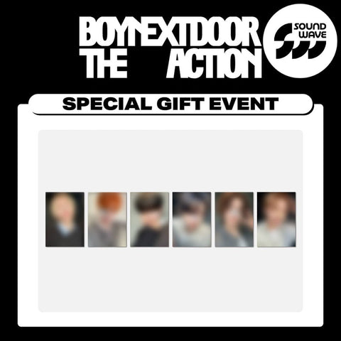 BOYNEXTDOOR - 5th EP [The Action] Frame Ver. / GIFT - Baro7 Best Kpop Store