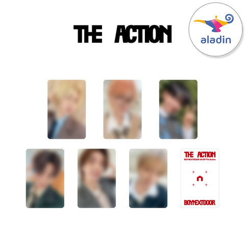 BOYNEXTDOOR - 5th EP [The Action] Frame Ver. / GIFT - Baro7 Best Kpop Store