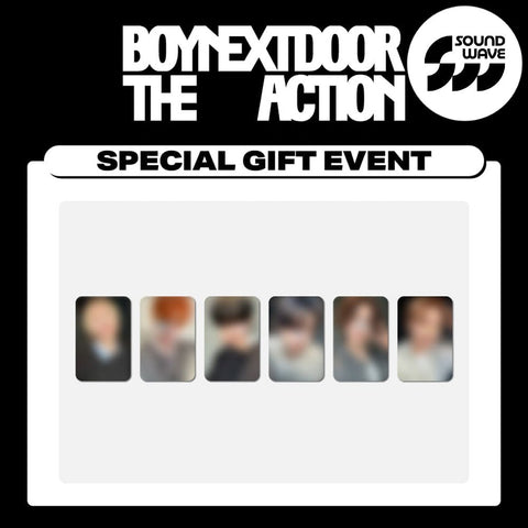 BOYNEXTDOOR - 5th EP [The Action] Standard Ver. / GIFT - Baro7 Best Kpop Store
